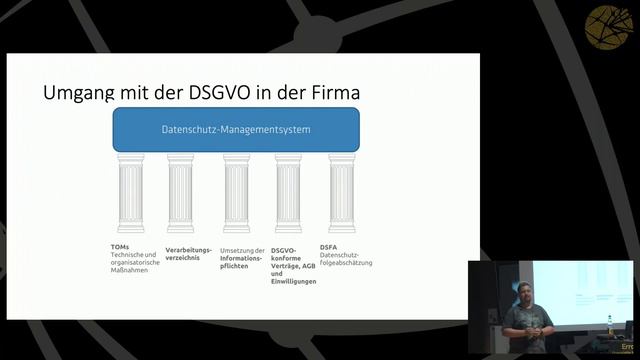 GPN19 - Das Leben mit der DSGVO смотреть онлайн