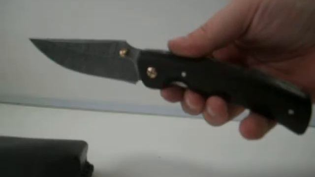 Складной нож из дамасской стали "Аляска" смотреть онлайн