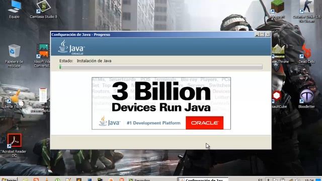 COMO DESCARGAR JAVA 8 PARA MINECRAFT WINDOWS 7/8.1/10/2019 смотреть онлайн