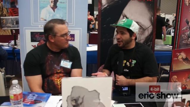 Terry Naughton Interview Austin Comicon 2011 | 8-Bit Eric | 8-Bit Eric смотреть онлайн