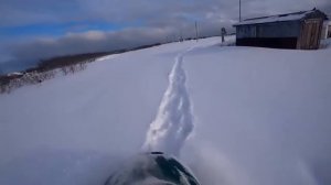 Покатушки на снегоходе   SKI DOO SKANDIC ROTAX 500 1998 год. 29.11.20