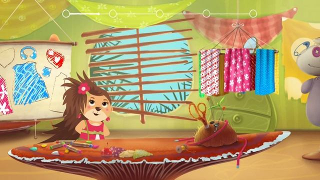 Jungle Town учимся шить смотреть онлайн