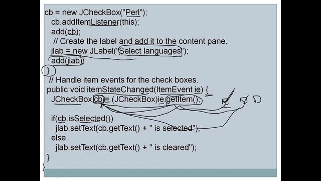 Adv Java session 24 swing componentsjcheckbox & Jradiobutton смотреть онлайн