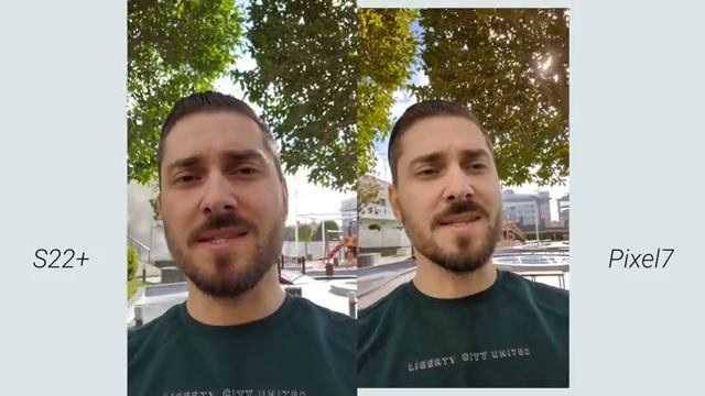 Google Pixel 7 vs Samsung S22+ | camera comparison смотреть онлайн