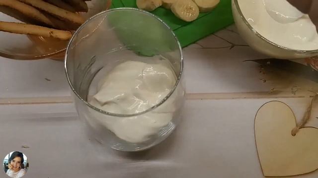 Простой банановый десерт за 5 минут без выпечки. смотреть онлайн