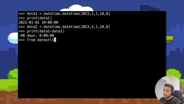 DATAS e HORAS no PYTHON! #python #c35 смотреть онлайн