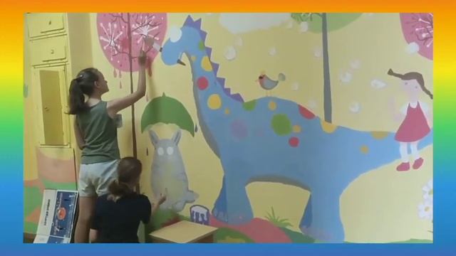 Лето в "Калейдоскопе". Роспись стен. Часть 2 смотреть онлайн