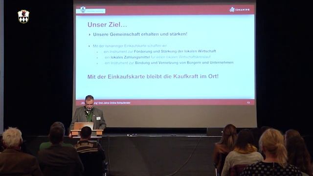 3 Jahre Online Schaufenster und Vorstellung des Ismaninger Einkaufsgutscheins смотреть онлайн