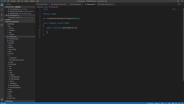 Laravel Vue.js and blade template. how to create a vue.js component in laravel app. (Part 7) смотреть онлайн