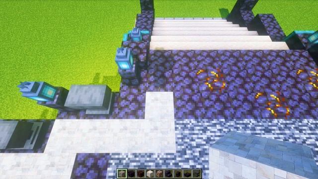 Майнкрафт: Как построить красивый спавн в майнкрафт для сервера spawn смотреть онлайн