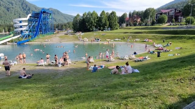 Озеро Бирюзовая Катунь. Аква-машина, температура воды, суслики атакуют туристов! 2021 г. смотреть онлайн