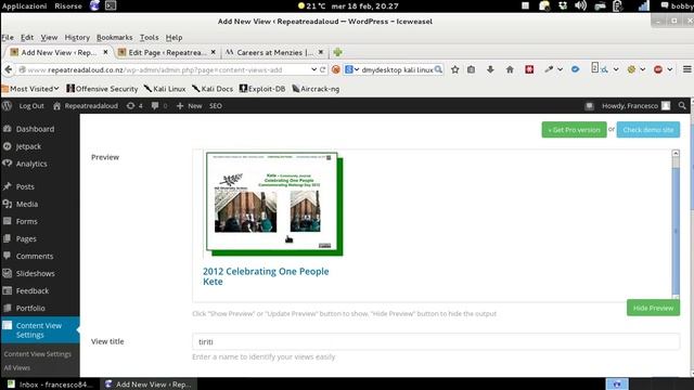 WordPress - Content View Plugin смотреть онлайн
