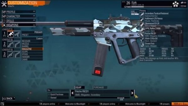Blacklight Retribution: Customization and Weapons