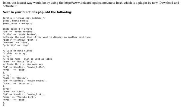 Wordpress: How to make a meta box? (2 Solutions!!) смотреть онлайн