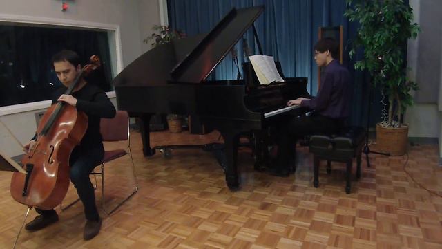 Sunnat Ibrahim & Benjamin Dominguez Beethoven's 2nd Sonata for Piano and Cello in G min live at смотреть онлайн