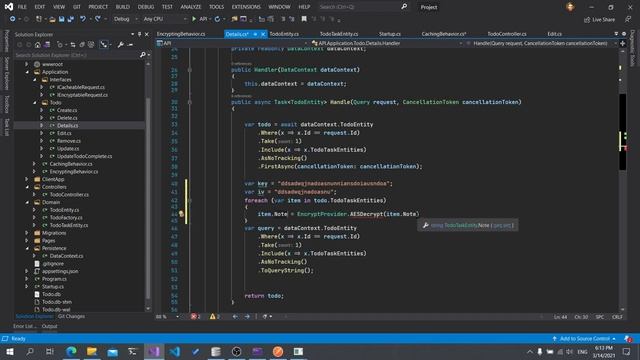 10- Decrypting response | Angular and ASP.NET Core API 5 смотреть онлайн