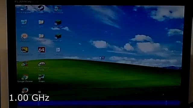 Athlon 1000C overclocking - MSI KT6 Delta смотреть онлайн