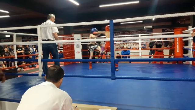 Хумадов Ад-Салам на чемпионате республики по К-1)