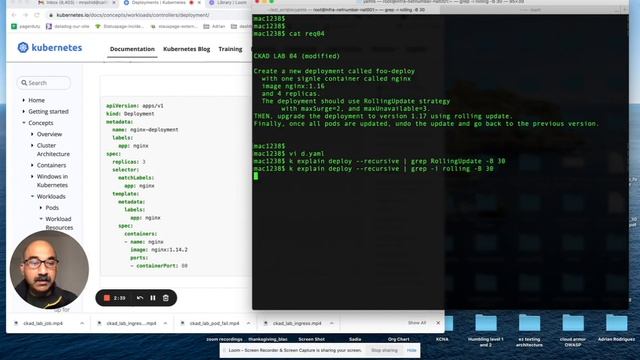 CKAD Lab 31 Certification (Kubernetes) Practice Lab: deployment, upgrade and rollback Part 1 of 2 смотреть онлайн