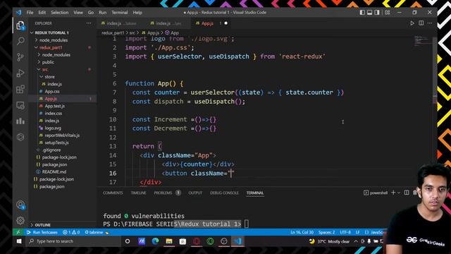 Redux Tutorial ( Part -1 ) смотреть онлайн