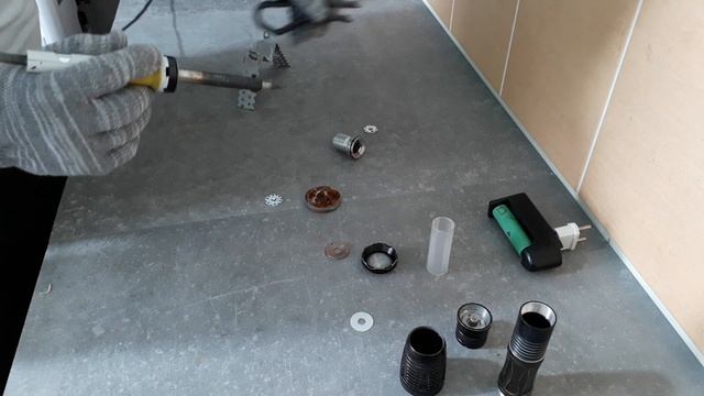 Ремонт фонарика. Замена т6 светодиода. смотреть онлайн