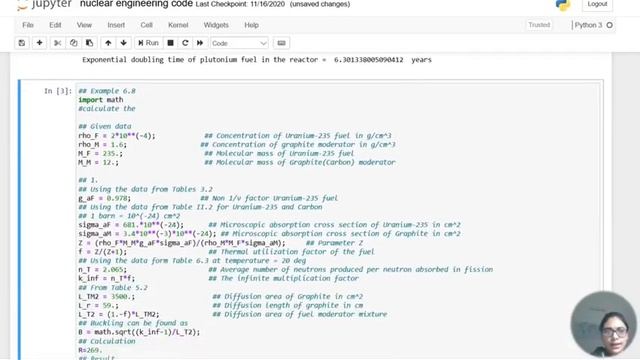 Solving some #Nuclear Engineering numericals by Lamarsh Book Using #Python смотреть онлайн