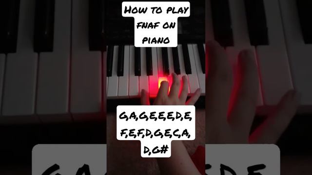 how to play fnaf on piano смотреть онлайн
