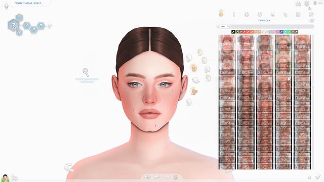 маскот моего канала - создание персонажа - sims 4 cas смотреть онлайн