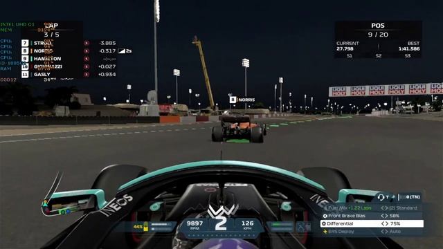 F1 2021 Intel UHD G1 | i3-1005G1 смотреть онлайн