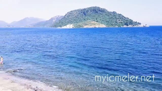 Beach Area In Icmeler, Marmaris