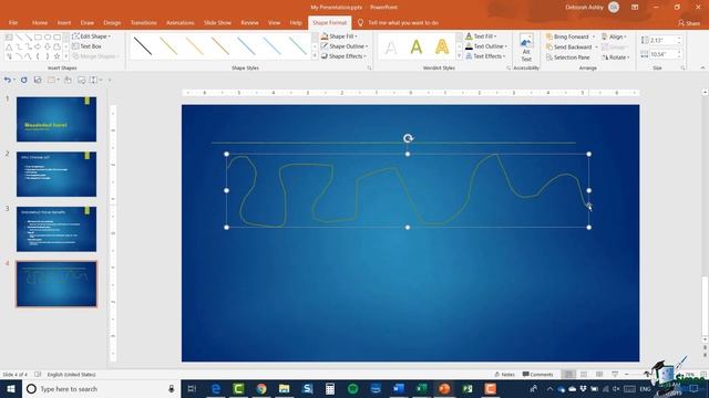 How to Insert Shapes in a PowerPoint 2019 Slide and Presentation смотреть онлайн