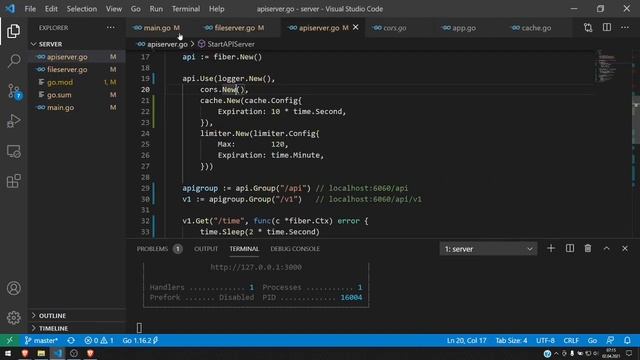 Fiber CORS Zugriff erlauben Part 7.2 Golang смотреть онлайн