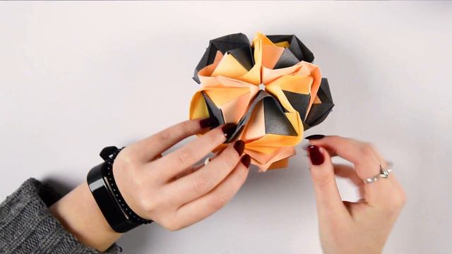 Origami Clover Kusudama смотреть онлайн