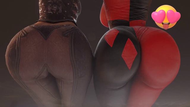 Harley Quinn y Miranda moviendo el culo 🤤 (facesitting) смотреть онлайн