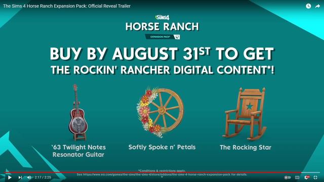 The Sims 4 Horse Ranch Trailer Reaction! 🐴 смотреть онлайн