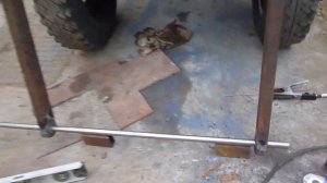 изготовление стрелы самодельного фронтального погрузчика (кун) на самодельный мини трактор.