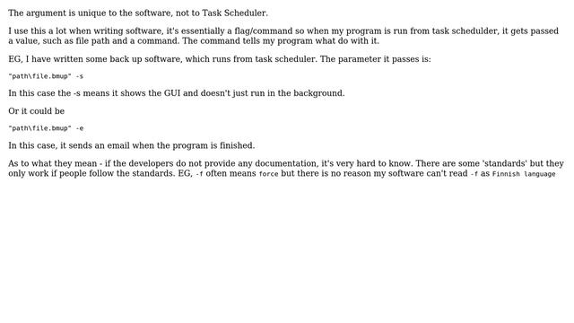 List of arguments for scheduled task (2 Solutions!!) смотреть онлайн