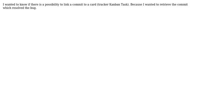 How to link a card (tracker Kanban Task) to a git commit? смотреть онлайн