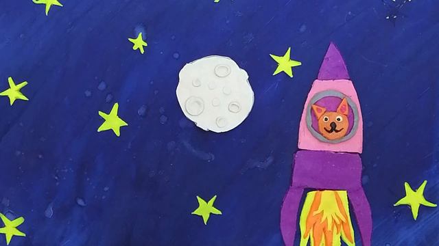 Пластилиновая анимация Новый год и рыжий кот смотреть онлайн