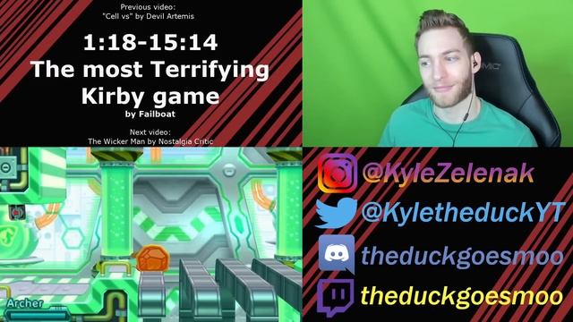 KIRBY IS A MONSTER!! Reacting to "The Most Terrifying Kirby Game" by Failboat смотреть онлайн