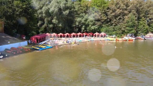 Солнечная. Пляж