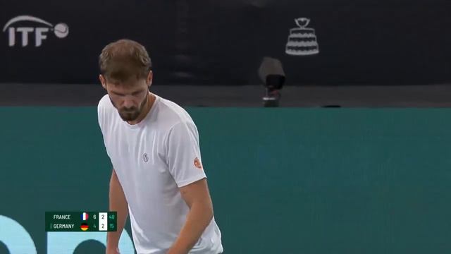 Mannarino v Otte | France v Germany | Day 2 Match 2 Highlights смотреть онлайн
