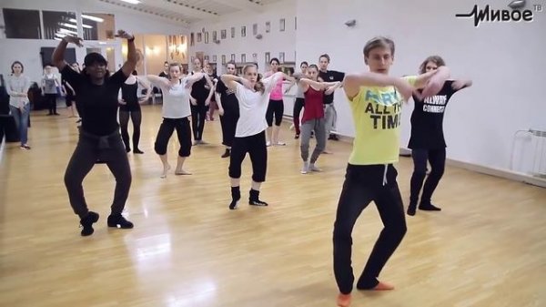 Урок движения. Freestyle jazz .Geraldine Armstrong (Франция)