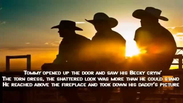 Kenny Rogers - Coward Of The County - Lyrics Video смотреть онлайн