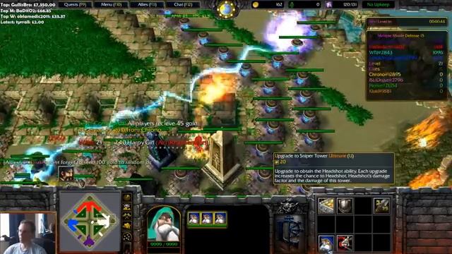 Warcraft 3 | Multiple Missile Defense TD смотреть онлайн