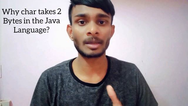 Why char data type takes 2 Bytes in Java ? смотреть онлайн