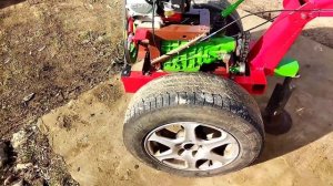 Самодельный мотоблок за 100$,обзор.