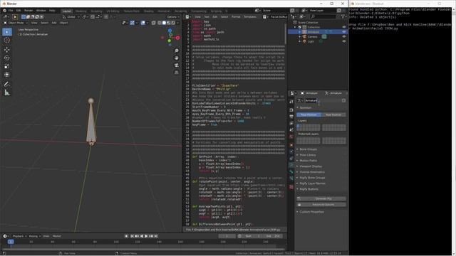 OpenPose to Blender Facial Motion Capture Tutorial Part 2 смотреть онлайн