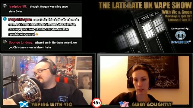 The Late Late UK Vape Show - December 8th смотреть онлайн