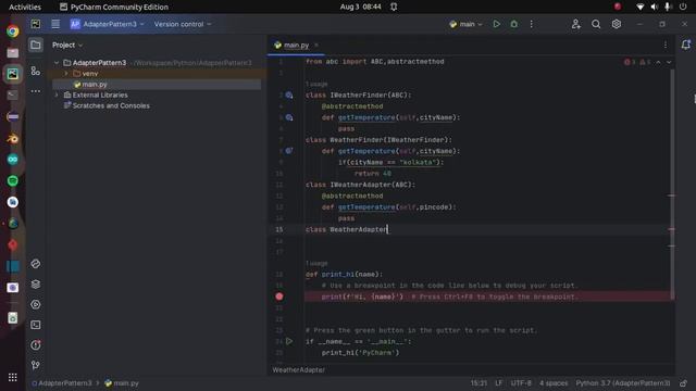 Adapter design pattern in Python... смотреть онлайн